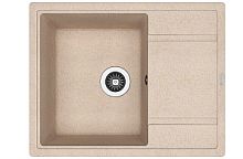 Мойка для кухни Florentina 20.125.C0650.107 Липси 65х51 см, с крылом, песочная