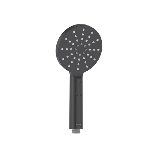 Ручной душ Aquatek AQ2006MB Оберон Select 120 3jet, черный матовый