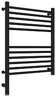 Полотенцесушитель электрический Сунержа 31-5804-6050 Богема 3.0 РЭБ, прямая, 600х500 мм/ МЭМ левый, матовый черный