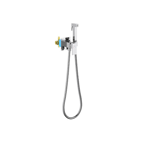 Комплект Aquatek AQ1022CR Либра для гигиенического душа встроенный, хром