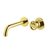 Смеситель Migliore 28201 Reversa скрытого монтажа для раковины монокомандный, золото