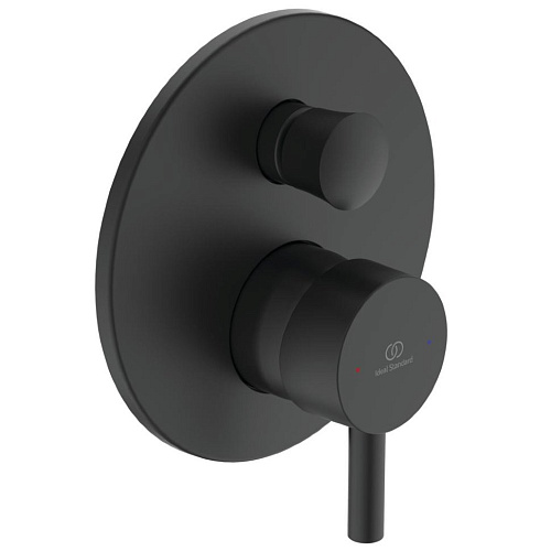 Смеситель Ideal Standard A7389XG Ceraline для ванны/душа, Silk Black (черный шелк) Смеситель Ideal Standard A7389XG Ceraline для ванны/душа, Silk Black (черный шелк)