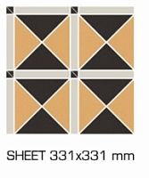 Неглазурованный керамогранит TOPCER Victorian Designs St.SepulchreSheet331x331