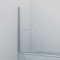 Шторка IDDIS, RAY6CS8i90 Ray на ванну 80х140 см, глянцевый алюминиевый профиль