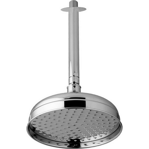 Верхний душ Cisal DS01341121  Shower 207 мм Easy Clean с потолочным держателем L305 мм, цвет хром снят с производства