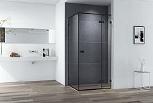 Душевой уголок Cezares BELLAGIO-A-1-100-C-NERO Bellagio 100х100 см, профиль черный Душевой уголок Cezares BELLAGIO-A-1-100-C-NERO Bellagio 100х100 см, профиль черный