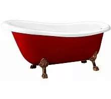 Акриловая ванна BelBagno BB04-ROS-BRN, 170х80