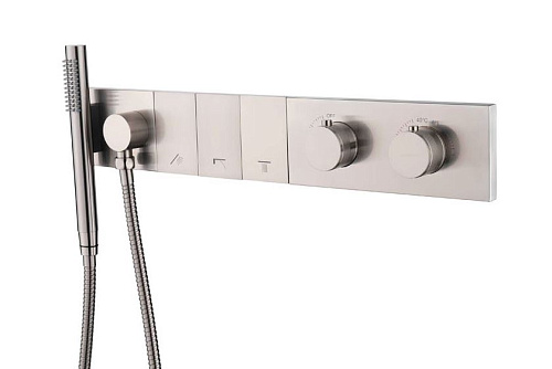 Встроенный термостатический смеситель Boheme ZODIAC 133-SYS-NB Встроенный термостатический смеситель Boheme ZODIAC 133-SYS-NB