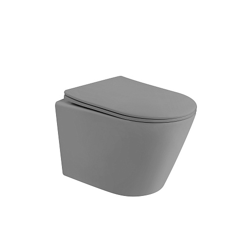 Унитаз подвесной Abber BEQUEM AC1102TMG