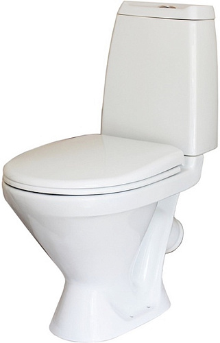 Унитаз-компакт Sanita KMASACC01090211 Кама напольный 35х64 см, с сиденьем, белый