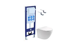 Инсталляция с подвесным унитазом Aquatek ЕВРОПА SET AQUATEK ЕВРОПА T-17-KKI2