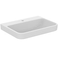 Раковина Ideal Standard T534201 i.life B подвесная 65х48 см, с отверстием под смеситель, Euro White (евробелый) Раковина Ideal Standard T534201 i.life B подвесная 65х48 см, с отверстием под смеситель, Euro White (евробелый)