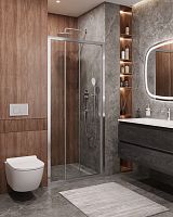 Душевая дверь в нишу Cezares MOLVENO MOLVENO-BF-3-90-C-Cr-IV