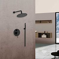Душевой комплект Vincea VSFW-1D1MB Desire встраиваемый, 2 режима, черный