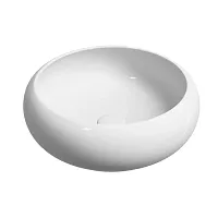 Умывальник Ceramica Nova CN6050 Element, чаша накладная 36х36 см, белый