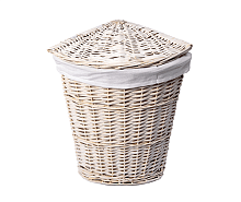 Корзина для белья WasserKRAFT WB-560-L Vils 39х39 см, белая Корзина для белья WasserKRAFT WB-560-L Vils 39х39 см, белая