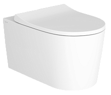 Чаша унитаза Vitra 7870B403-0075 Nest Qflush подвесного 36х56 см, безободковый, белый