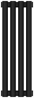 Радиатор Сунержа 31-0331-5004 Эстет-0 отопительный н/ж 500х180 мм/ 4 секции, матовый черный