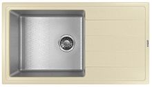 Мойка для кухни Florentina 21.400.D0860.202 Комби 86х48 см, с крылом, шампань