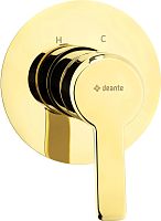 Смеситель Deante BQA_Z44L Arnika для душа встраиваемый, с внутренней частью, золото