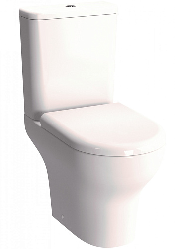 Унитаз-компакт Vitra 9012B003-7204 Zentrum Open-back напольный 36х61 см, с сиденьем, белый