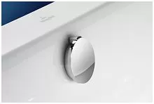 Слив-перелив Villeroy & Boch U90600361 с сифоном, хром