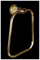 Держатель для полотенца круглый Boheme MURANO 10905-R-G