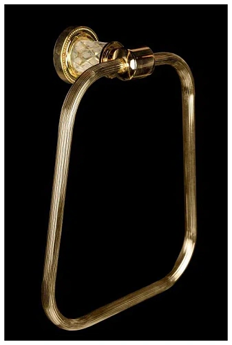 Держатель для полотенца круглый Boheme MURANO 10905-R-G - купить в Санкт-Петербурге, цена на Держатель для полотенца круглый Boheme MURANO 10905-R-G в интернет-магазине Керамос Держатель для полотенца круглый Boheme MURANO 10905-R-G купить недорого в интернет-магазине Керамос