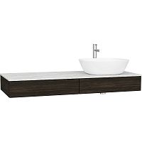 Тумба Vitra 65683 Origin для раковины 120х48 см, подвесная, правосторонняя, Elm (темный вяз) Тумба Vitra 65683 Origin для раковины 120х48 см, подвесная, правосторонняя, Elm (темный вяз)
