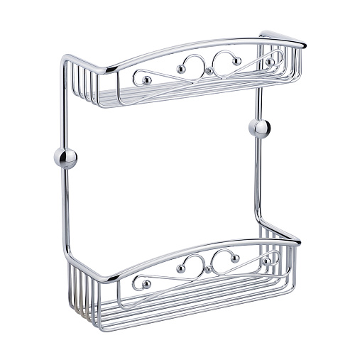 Решетка Migliore 22038 Complementi двойная, хром - купить в Санкт-Петербурге, цена на Решетка Migliore 22038 Complementi двойная, хром в интернет-магазине Керамос Решетка Migliore 22038 Complementi двойная, хром купить недорого в интернет-магазине Керамос