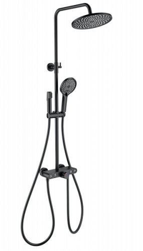 Душевая система с термостатом Wonzon & Woghand WW-B4113-MB Душевая система с термостатом Wonzon & Woghand WW-B4113-MB