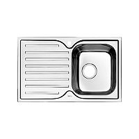 Мойка  нержавеющая сталь, шелк, чаша справа, 780*480, Strit S, IDDIS, STR78SRi77K