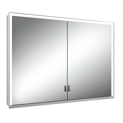 Зеркальный шкаф Keuco 14304172301 Royal Lumos, 73.5х100 см, серебристый анодированный купить недорого в интернет-магазине Керамос