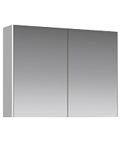 Зеркальный шкаф Aqwella MOB0408+MOB0717W Mobi подвесной 80х60 см, белый