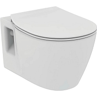 Унитаз Ideal Standard E822301 Connect Rimless подвесной 36х55 см с сиденьем, глубокий смыв, Euro White (евробелый) Унитаз Ideal Standard E822301 Connect Rimless подвесной 36х55 см с сиденьем, глубокий смыв, Euro White (евробелый)