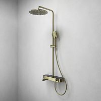 Душевая система с термостатом ABELSBERG Intensa SNS52655BG