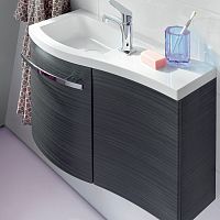 Тумба под раковину подвесная Burgbad  WTU065E L F0972 C0001*1