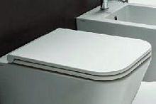 Сиденье Globo ST020 bi/cr Stone для унитазов 56 см STS02/ST001, цвет белый/шарниры хром (микролифт)