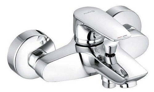 Смеситель Kludi 346810575 Pure&Solid для ванны,душа, однорычажный, хром Смеситель Kludi 346810575 Pure&Solid для ванны,душа, однорычажный, хром