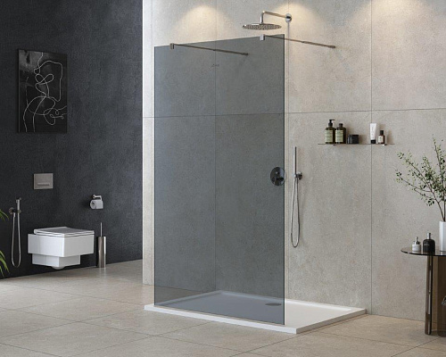 Душевая перегородка CEZARES LIBERTA-L-2-120-GR-Cr Душевая перегородка CEZARES LIBERTA-L-2-120-GR-Cr