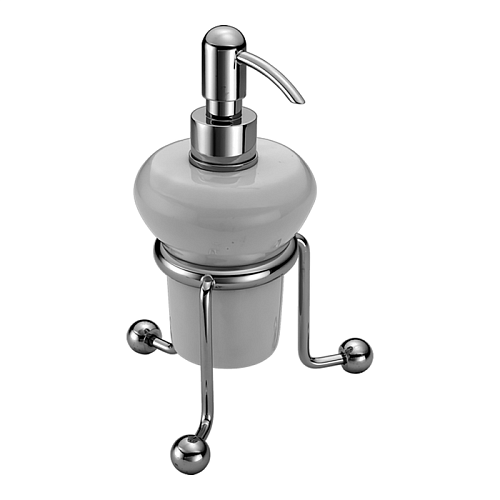 Дозатор Cisal AR09063021 Arcana настольный керамический, цвет белый/хром Дозатор Cisal AR09063021 Arcana настольный керамический, цвет белый/хром снят с производства