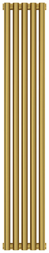 Радиатор Сунержа 03-0301-1205 Эстет-1 отопительный н/ж 1200х225 мм/ 5 секций, золото