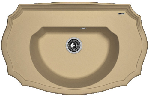 Мойка для кухни Florentina 20.340.D0900.306 Эмилия 90х55 см, с крылом, капучино снят с производства