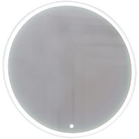 Зеркало Jorno Shi.02.65/W Shine 65х65 см, с подсветкой и сенсорным выключателем