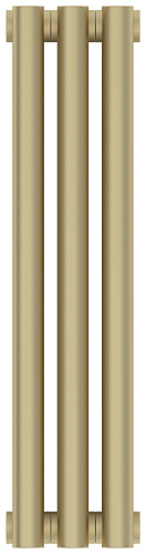 Радиатор Сунержа 022-0301-5003 Эстет-1 отопительный н/ж 500х135 мм/ 3 секции, матовая шампань