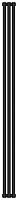 Радиатор Сунержа 15-0331-1803 Эстет-0 отопительный н/ж 1800х135 мм/ 3 секции, муар темный титан