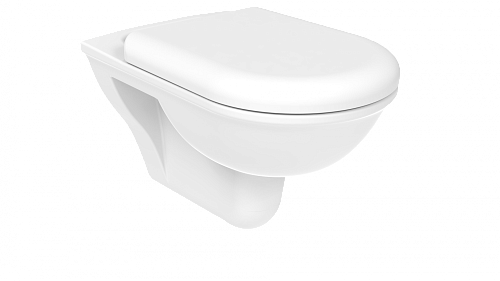 Чаша унитаза Creavit SL320-11CB00E-0000 Selin подвесной 36.5х56 см, без сиденья, белый глянец