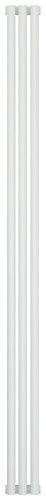 Радиатор Сунержа 30-0332-1803 Эстет-00 отопительный н/ж 1800х135 мм/ 3 секции, матовый белый