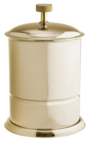 Ведро металлическое BOHEME Royal Cristal 10927-G - купить в Санкт-Петербурге, цена на Ведро металлическое BOHEME Royal Cristal 10927-G в интернет-магазине Керамос Ведро металлическое BOHEME Royal Cristal 10927-G купить недорого в интернет-магазине Керамос