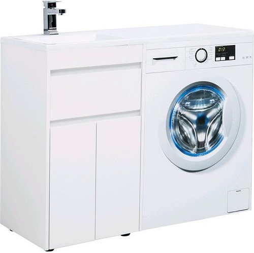 Тумба с раковиной Aquanet 00239204 Токио, 110х48 см, белая снят с производства